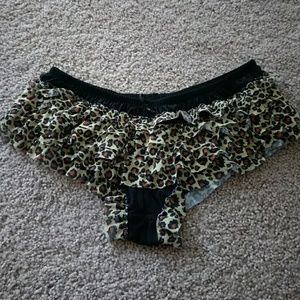 Cheetah print underwear
